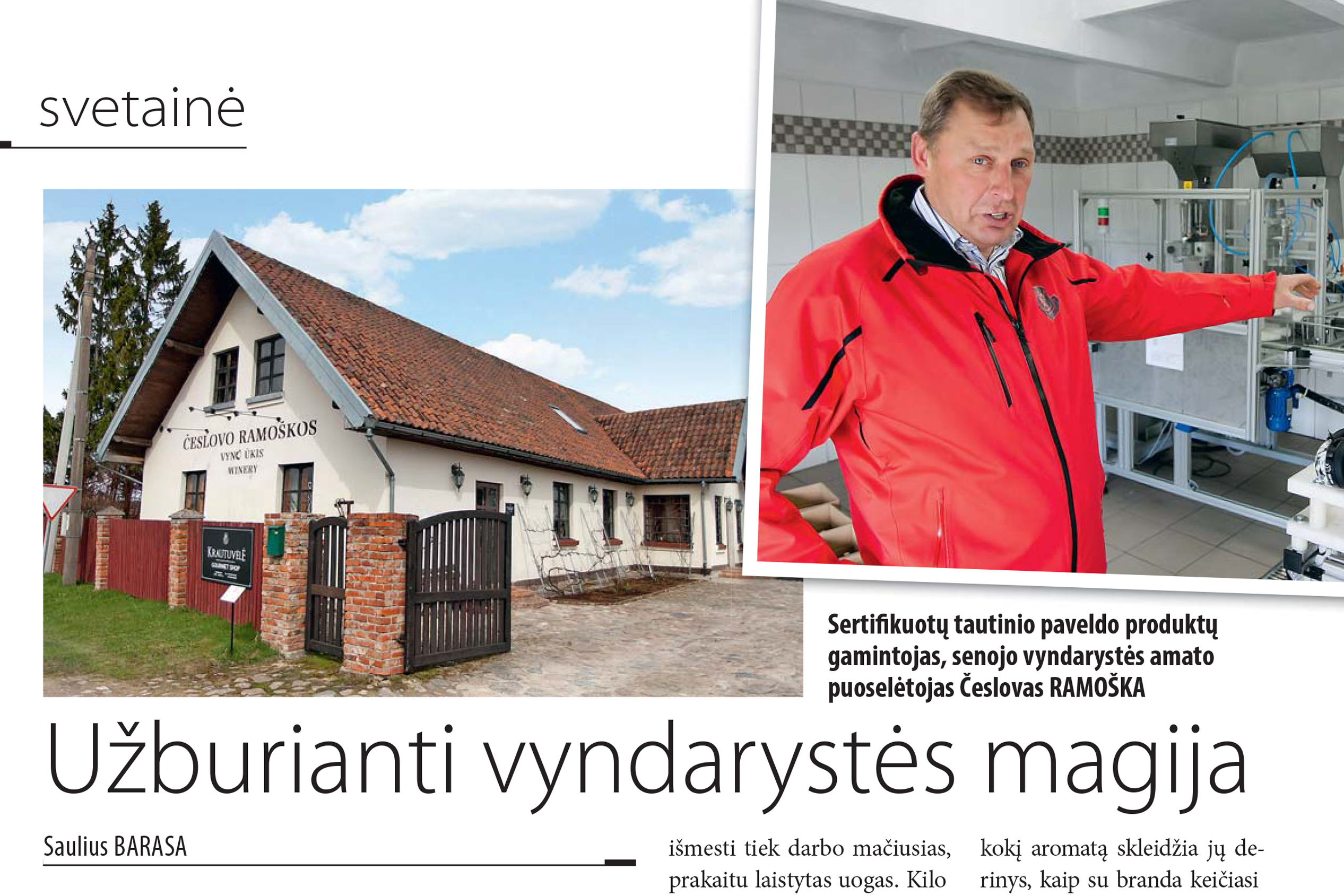Užburianti vyndarystės magija