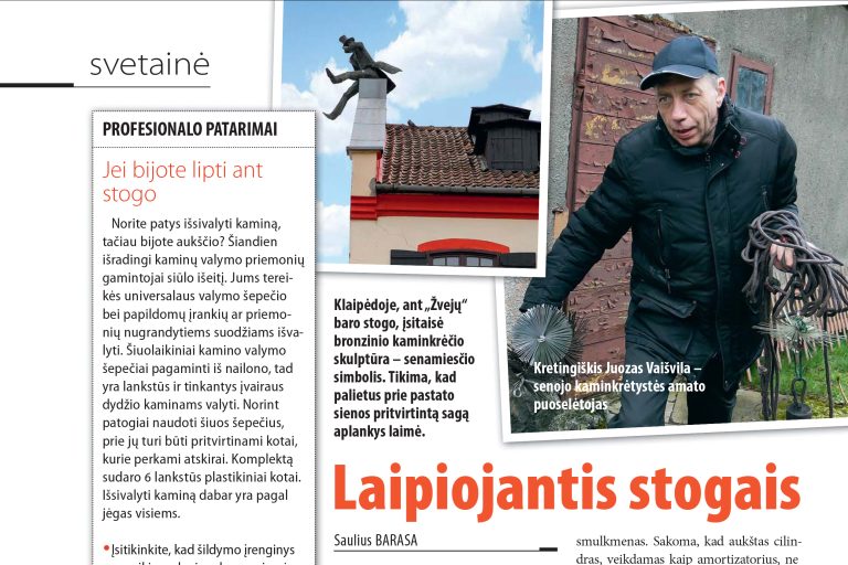 Laipiojantis stogais